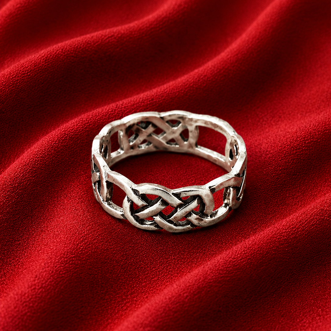 Boys Silver Band Ring